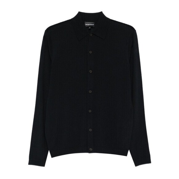 Emporio Armani Cardigan In Midnight Blue - NWT